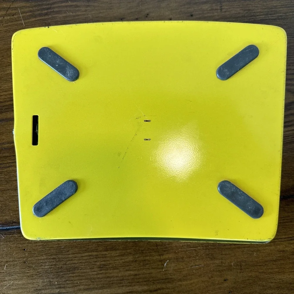 Vtg Retro 1960's Borg Bright Yellow 